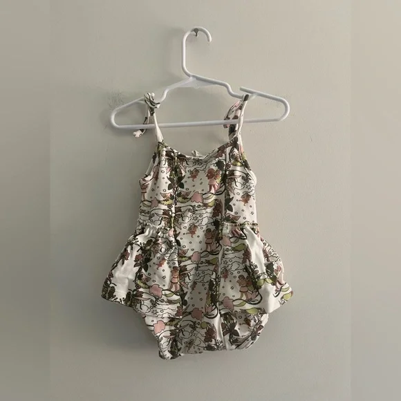 Kate Quinn Flower Fairies Bubble Romper 6-12M | Organic Cotton Baby Outfit - Picture 4 of 4